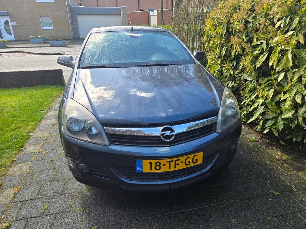 Opel Astra 1.6 16V Twintop 2006 Grijs, Auto's, Voorwielaandrijving, 745 kg, 4 cilinders, Cabriolet
