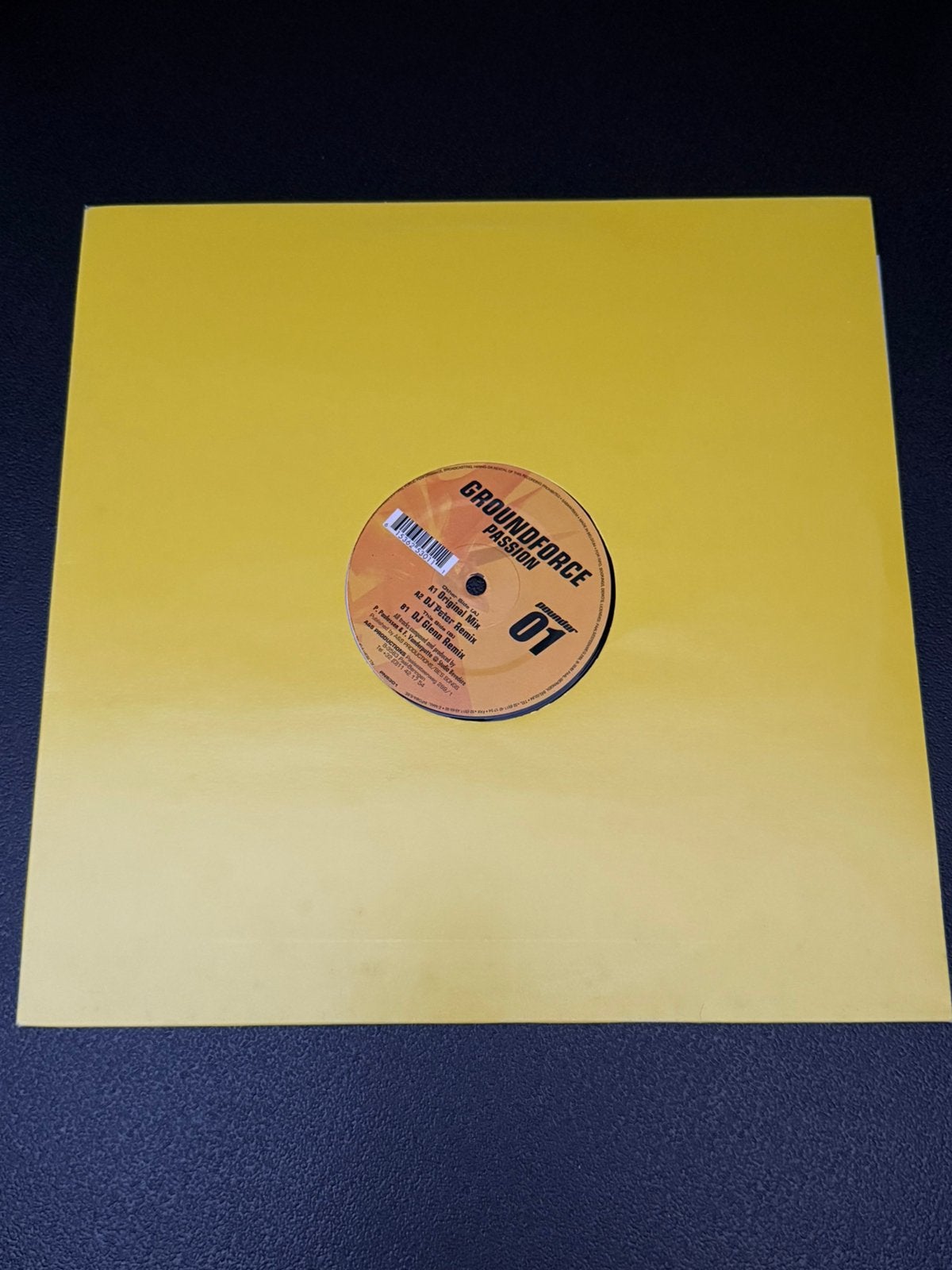 Groundforce - Passion - 12” MAXI, Ophalen of Verzenden, Zo goed als nieuw, 12 inch, Dance en House