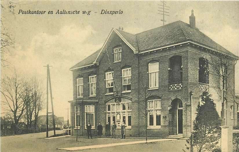 377-504-019 Dinxperlo Postkantoor en Aaltensche Weg, Verzamelen, Verzenden, Voor 1920, Gelderland