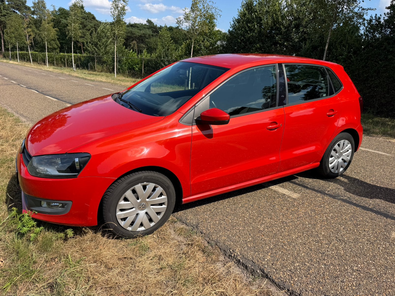Volkswagen Polo 1.2 51KW 2010 Rood, Voorwielaandrijving, 967 kg, 1198 cc, Handgeschakeld
