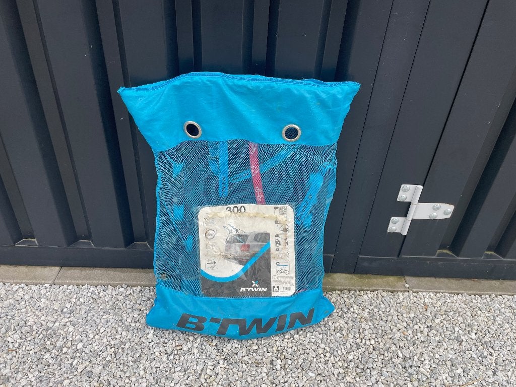 Decathlon B’Twin fietsendrager achterklep tot 3 fietsen, Ophalen, 3 fietsen of meer, Gebruikt, Trekhaakdrager