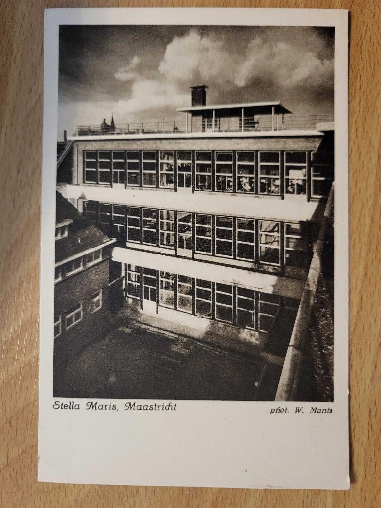 ansicht Stella Maris Ursulinen Architect Muré, Verzamelen, Ophalen of Verzenden, Voor 1920, Limburg