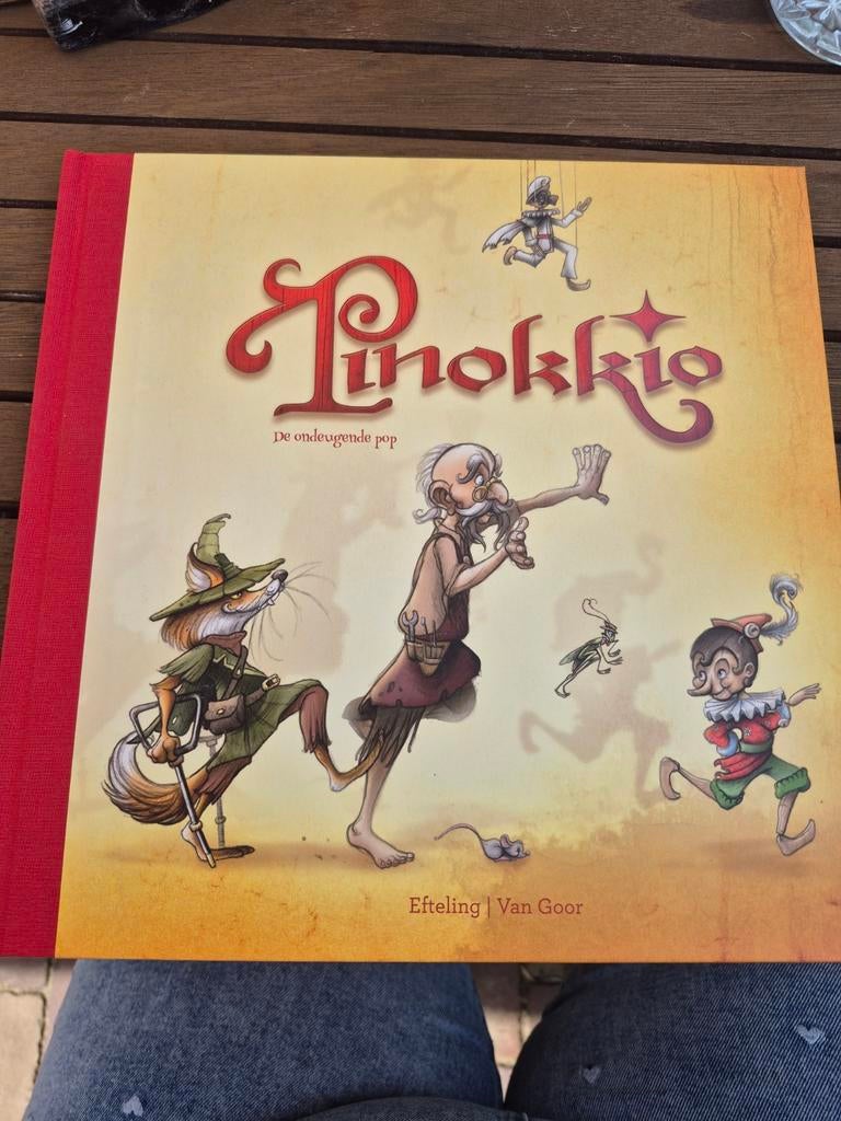 Prentenboek Pinokkio Efteling - Zo goed als nieuw, Ophalen of Verzenden, Zo goed als nieuw, Prentenboek
