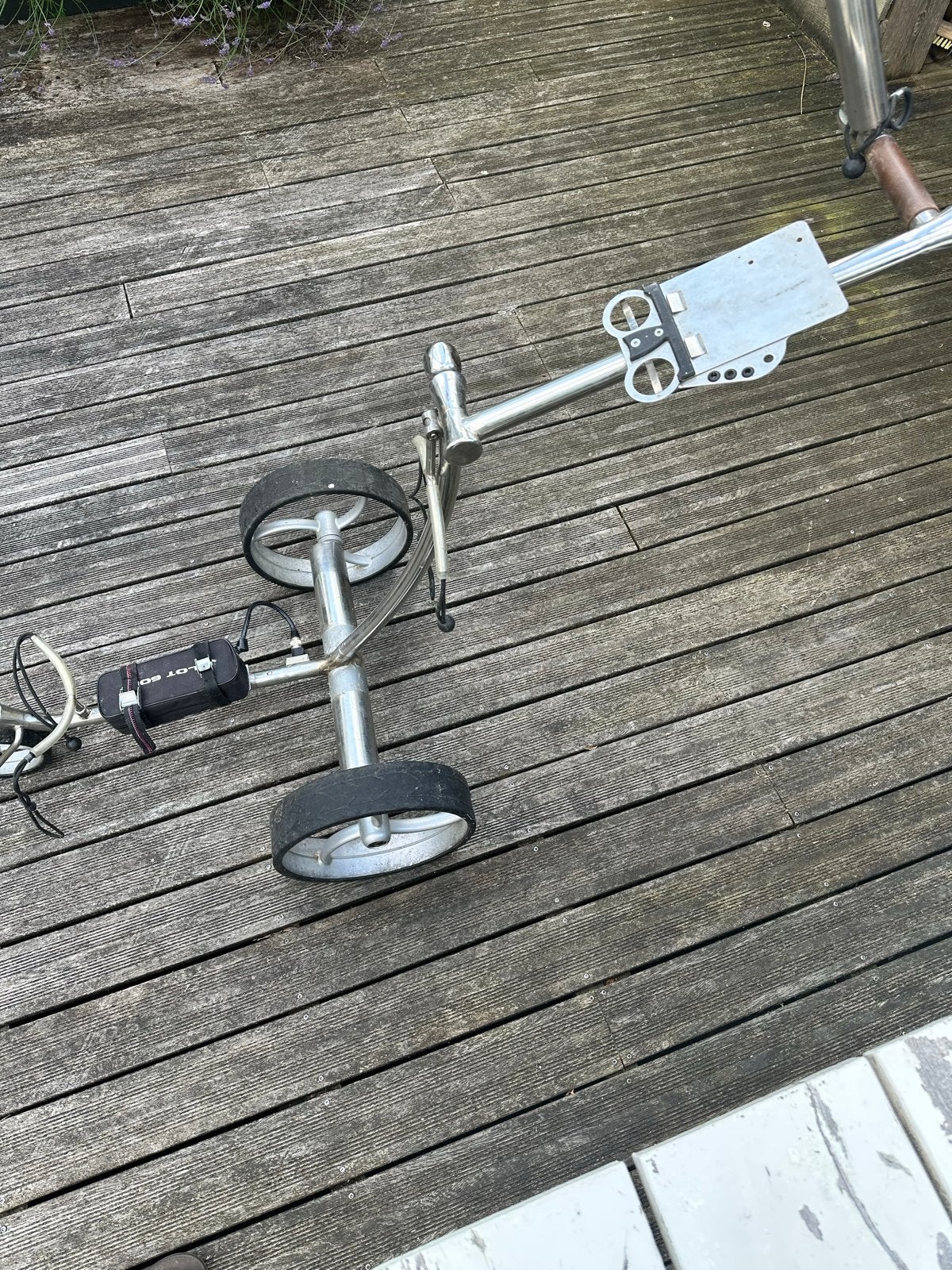 RVS Golftrolley - Stevig en Duurzaam, Sport en Fitness, Ophalen of Verzenden, Gebruikt, Golfkar, Overige merken