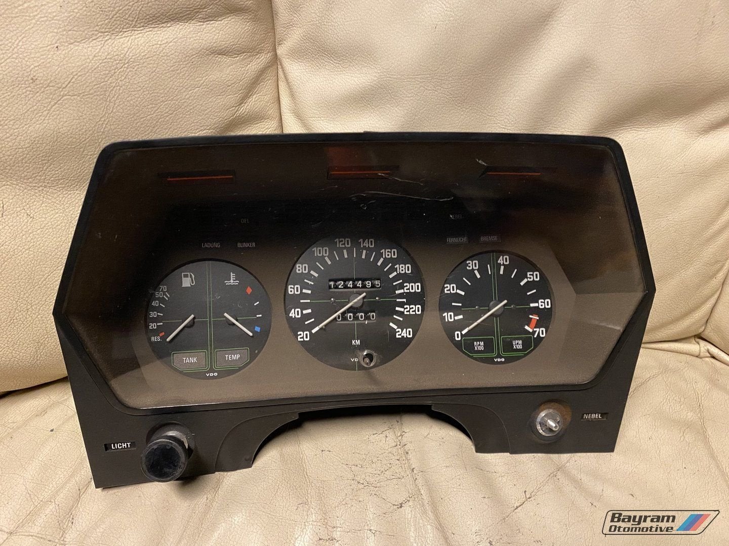 Bmw 635csi Tellerbak tacho km teller bak 1360521 6-serie E24, Ophalen, Gebruikt, -, -