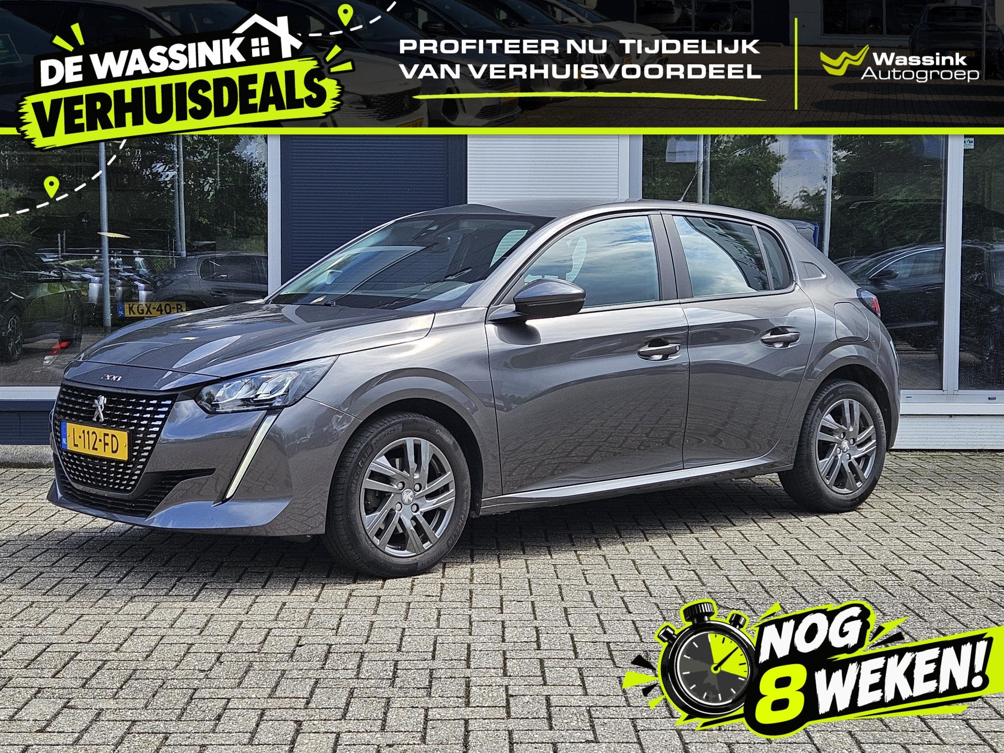Peugeot 208 1.2 Active Pack | Automaat | Cruise Control | Na, Gebruikt, Euro 6, Origineel Nederlands, 3 cilinders