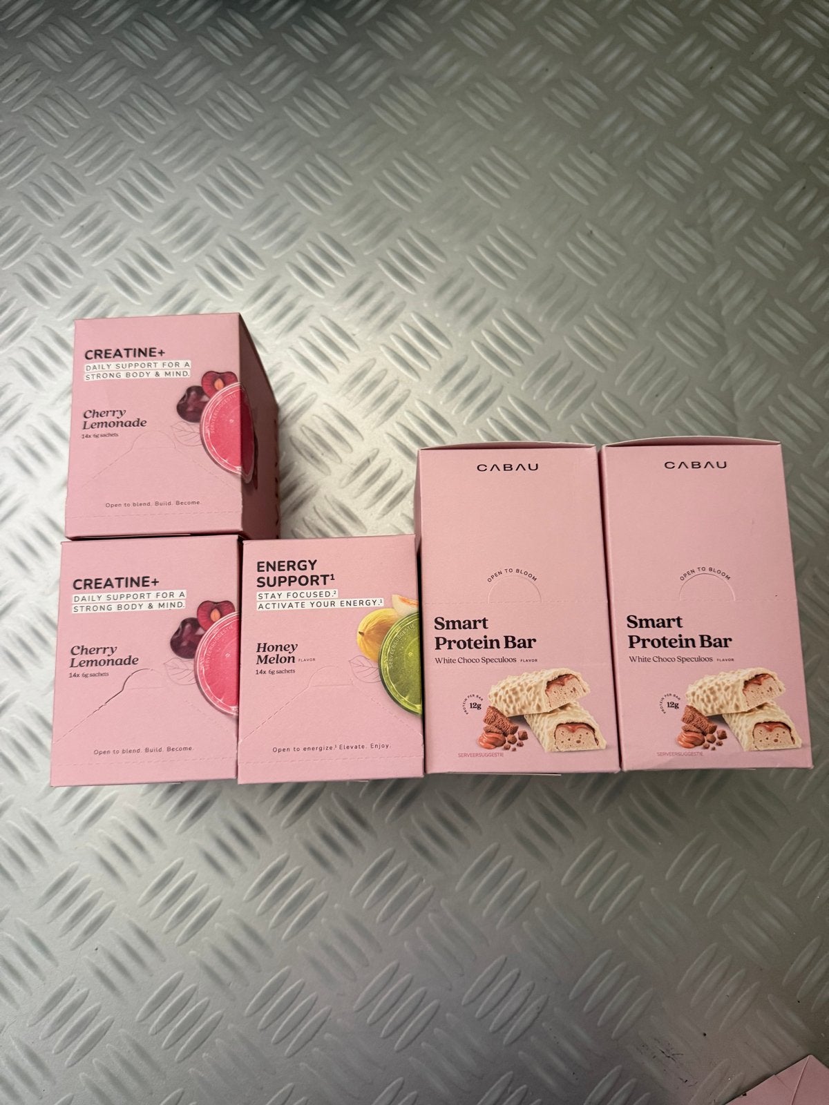 Cabau Smart Protein Bars & Creatine/Energy Support, Ophalen of Verzenden, Nieuw, Poeder of Drank