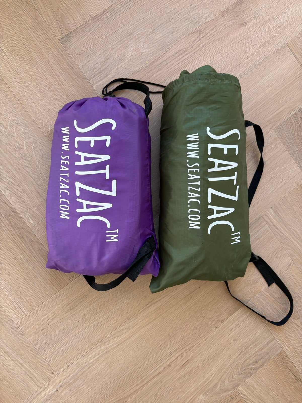 SeatZac zitzakken - Paars en Groen (2 stuks), Ophalen of Verzenden, Zo goed als nieuw, 1-persoons
