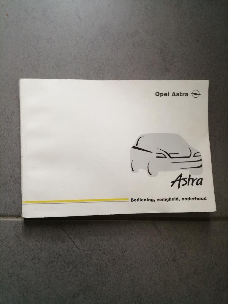gebruikershandleiding OPEL ASTRA type G   1998/2005, Auto diversen, Handleidingen en Instructieboekjes, Ophalen of Verzenden