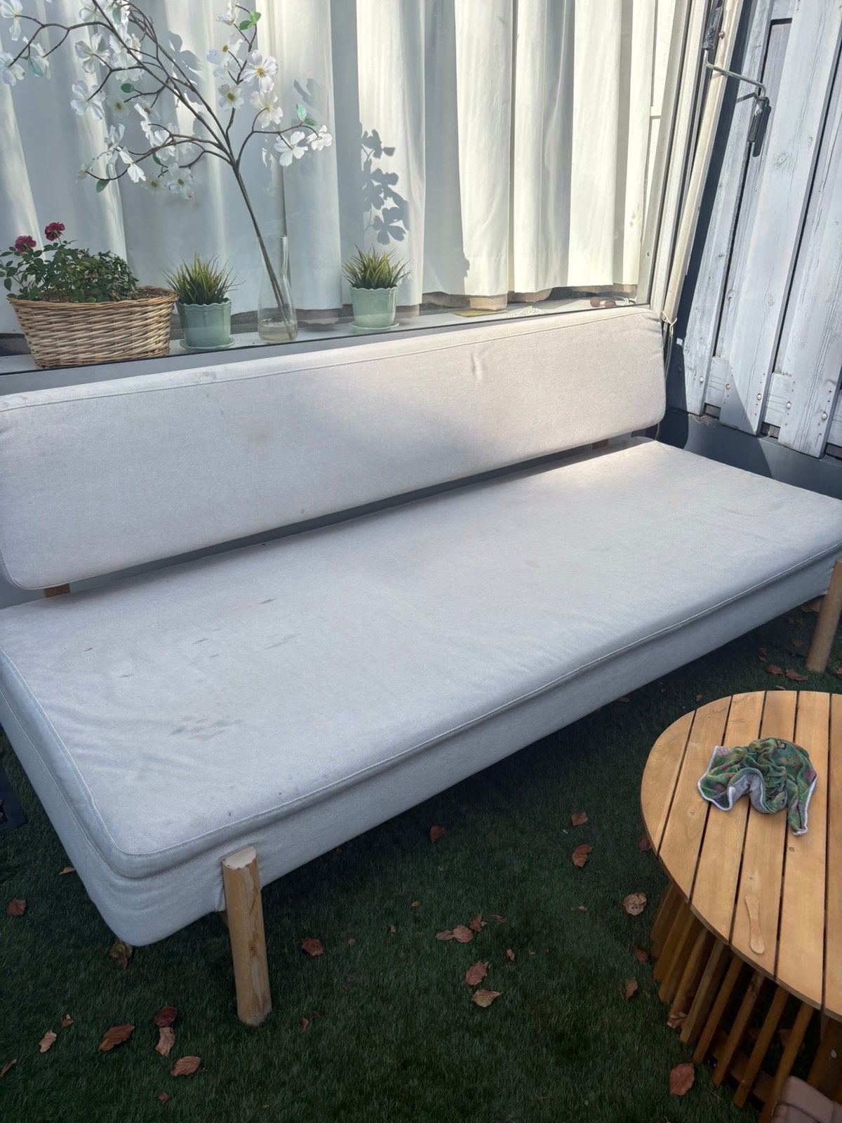 Ikea bank, Ophalen, Gebruikt, Tweepersoons, 75 tot 100 cm