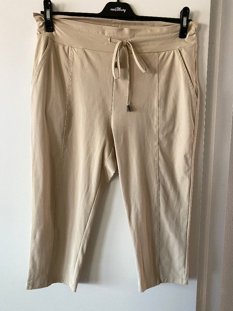 capri Mi Piace XL travelstof zand NIEUW, Mi Piace, Beige, Maat 46/48 (XL) of groter, Ophalen of Verzenden