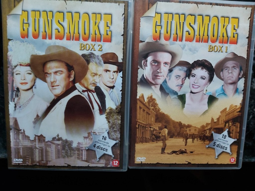 gunsmoke  1  en2, Alle leeftijden, Ophalen of Verzenden, Zo goed als nieuw, Actie en Avontuur