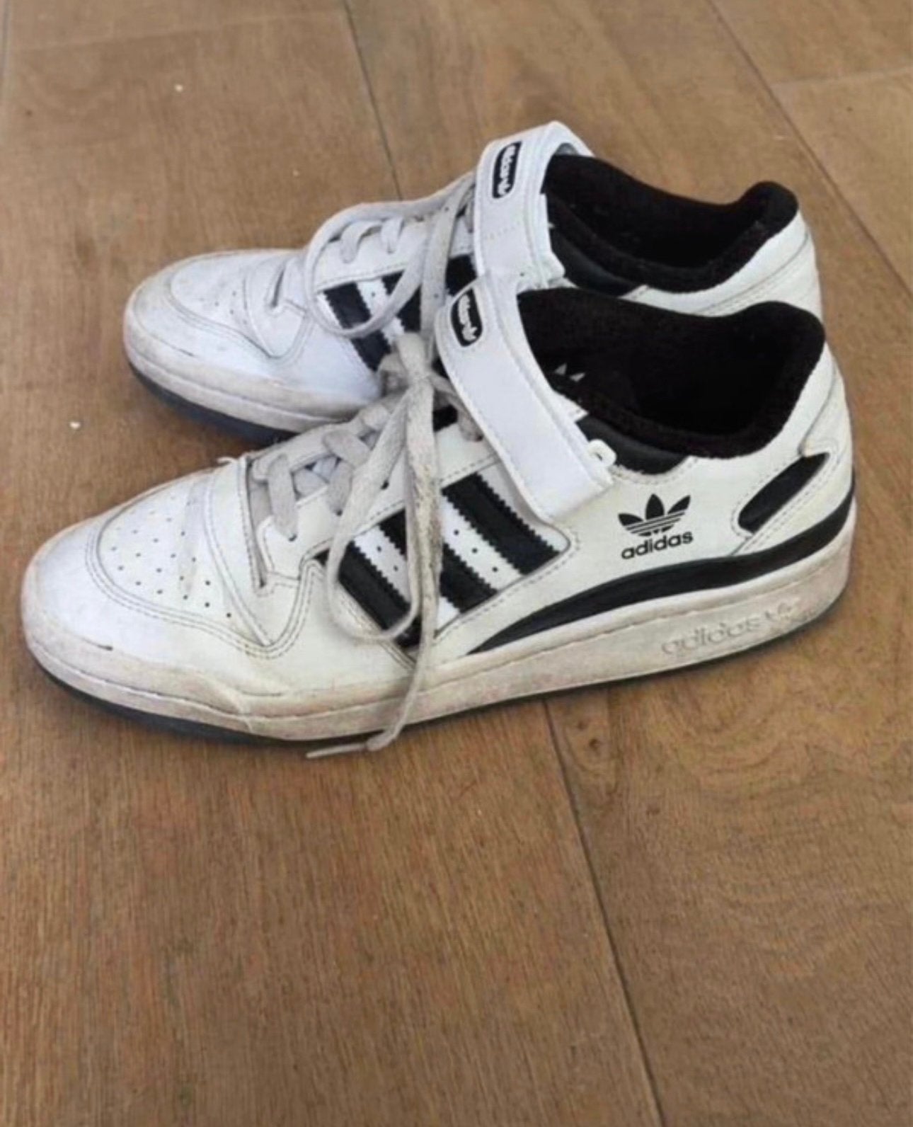 Adidas Forum Low sneakers maat 38 2/3, Jongetje of Meisje, Overige typen, Ophalen of Verzenden, Zo goed als nieuw