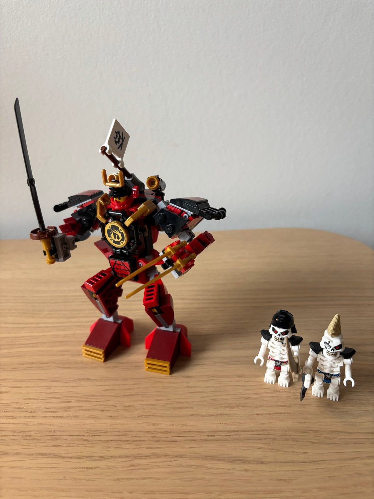 LEGO Ninjago 70665 De Samurai Mech compleet, Gebruikt, Lego, Ophalen of Verzenden, Compleet
