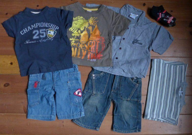 Pakket kleding t-shirt blouse korte broek maat 98 sokken, Ophalen of Verzenden, Setje, Jongen, Palomino