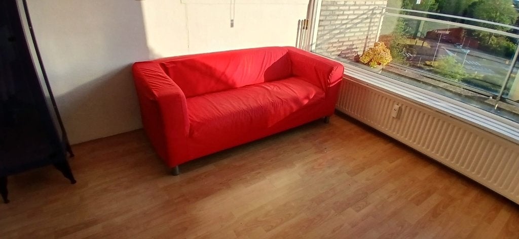 Ikea klippan bank met 2 hoezen, Ophalen, Gebruikt, 150 tot 200 cm, Tweepersoons