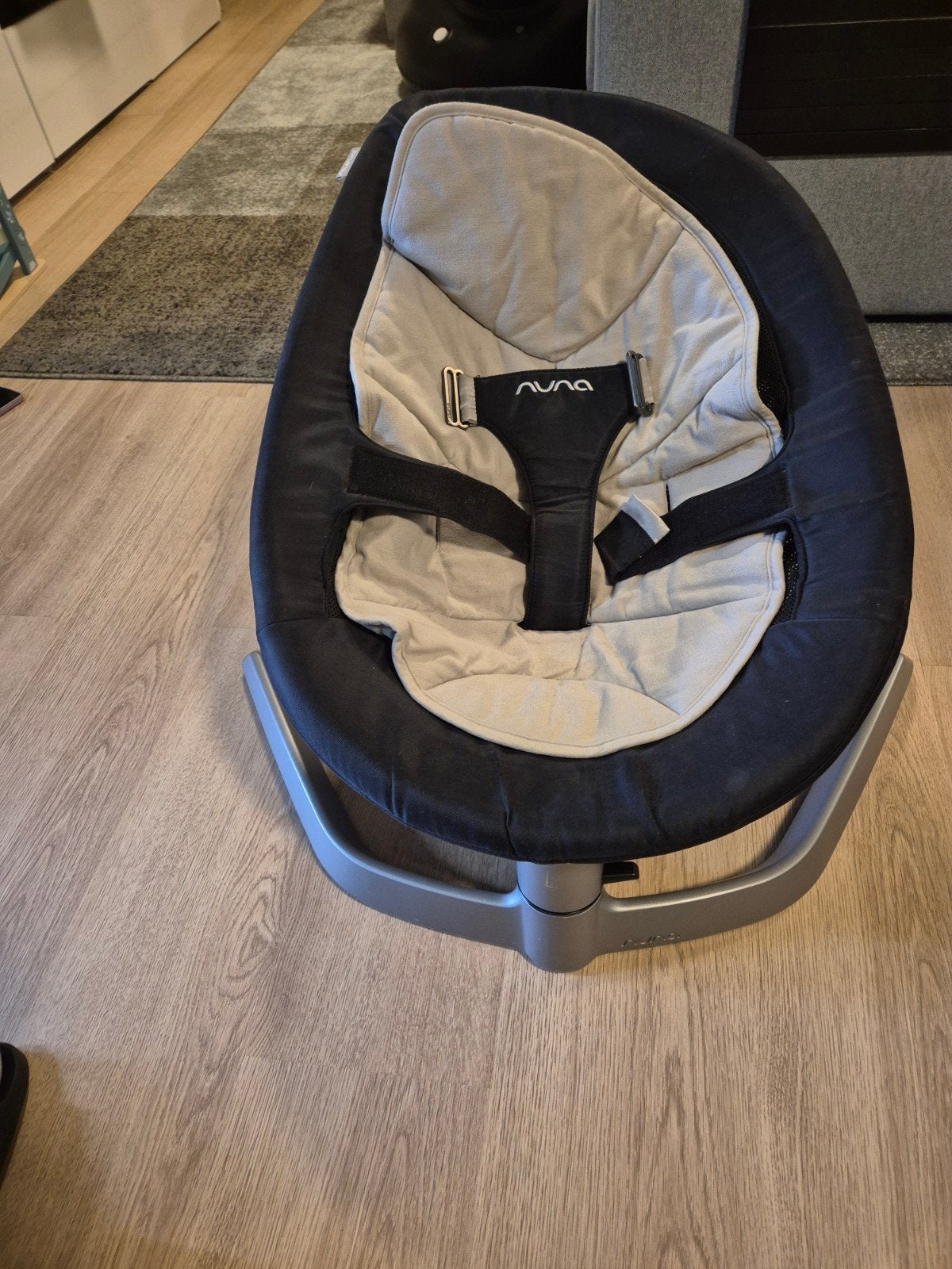 Nuna Leaf Wipstoel - Comfortabel en Veilig, Kinderen en Baby's, Wipstoeltjes, Schommelstoel, Ophalen, Overige merken, Met gordel(s) of riempje(s)