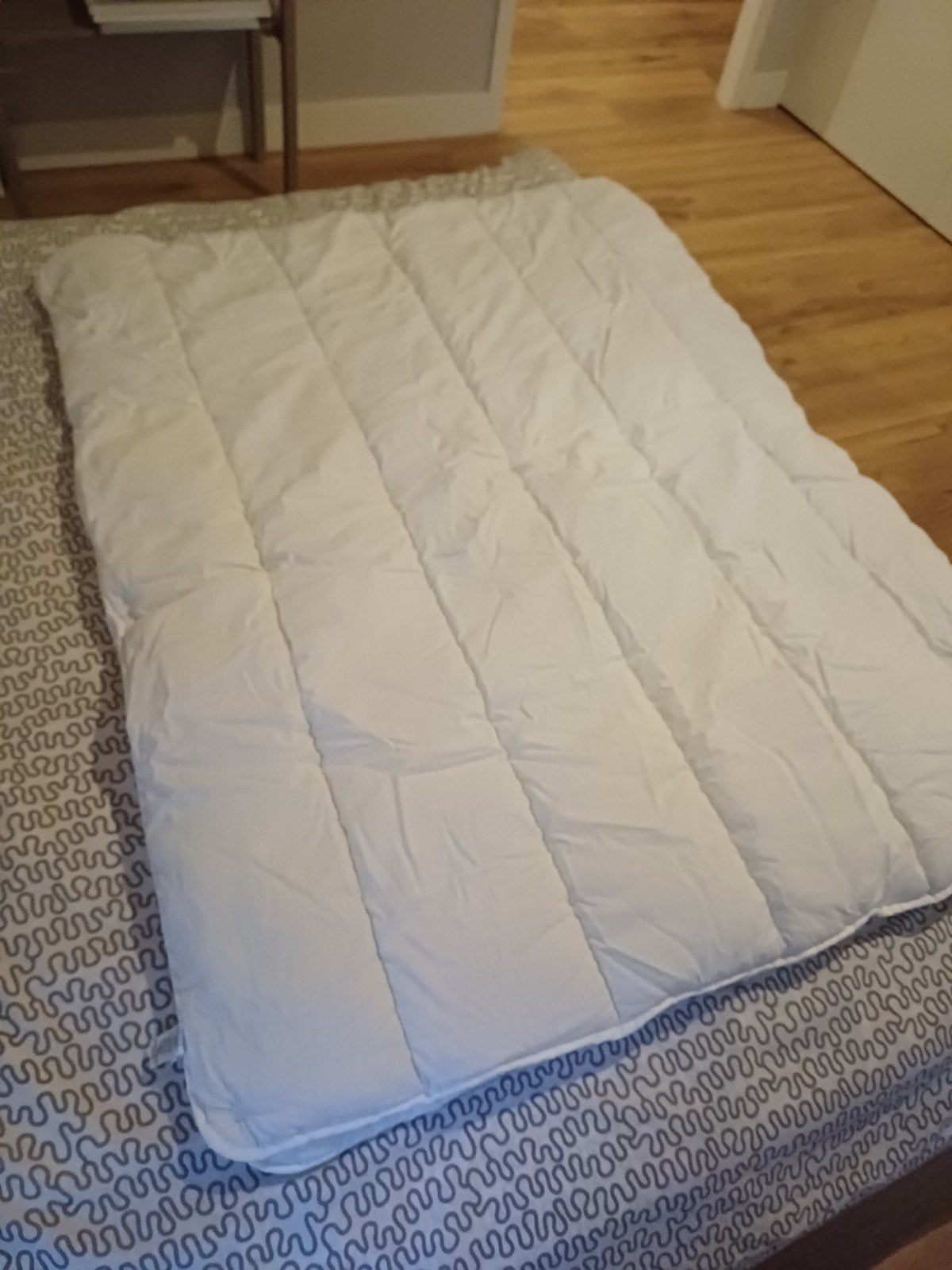 Hema 4 seizoenen peuterdekbed 120x150, Ophalen, Overige maten, Wit, HEMA