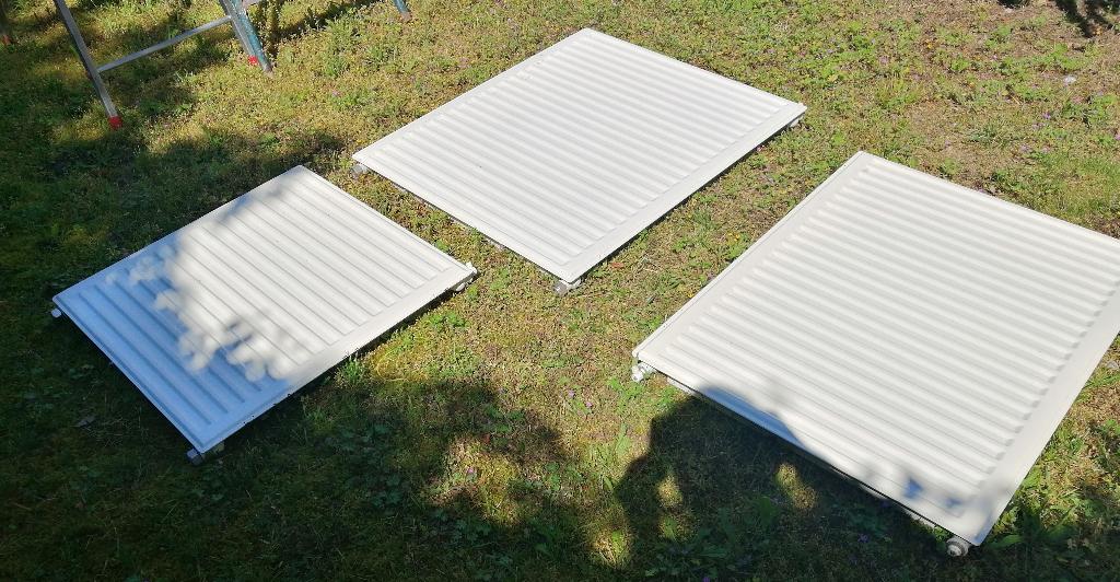 3x Paneelradiator cv radiator Radiatoren verwarming klussen, 30 tot 80 cm, Radiator, Ophalen of Verzenden, Zo goed als nieuw