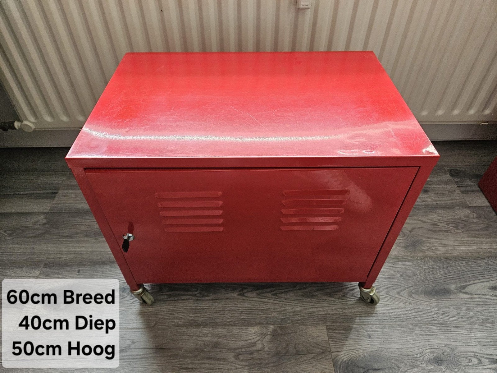Set van 3 lockerkasten, Ophalen, Zo goed als nieuw