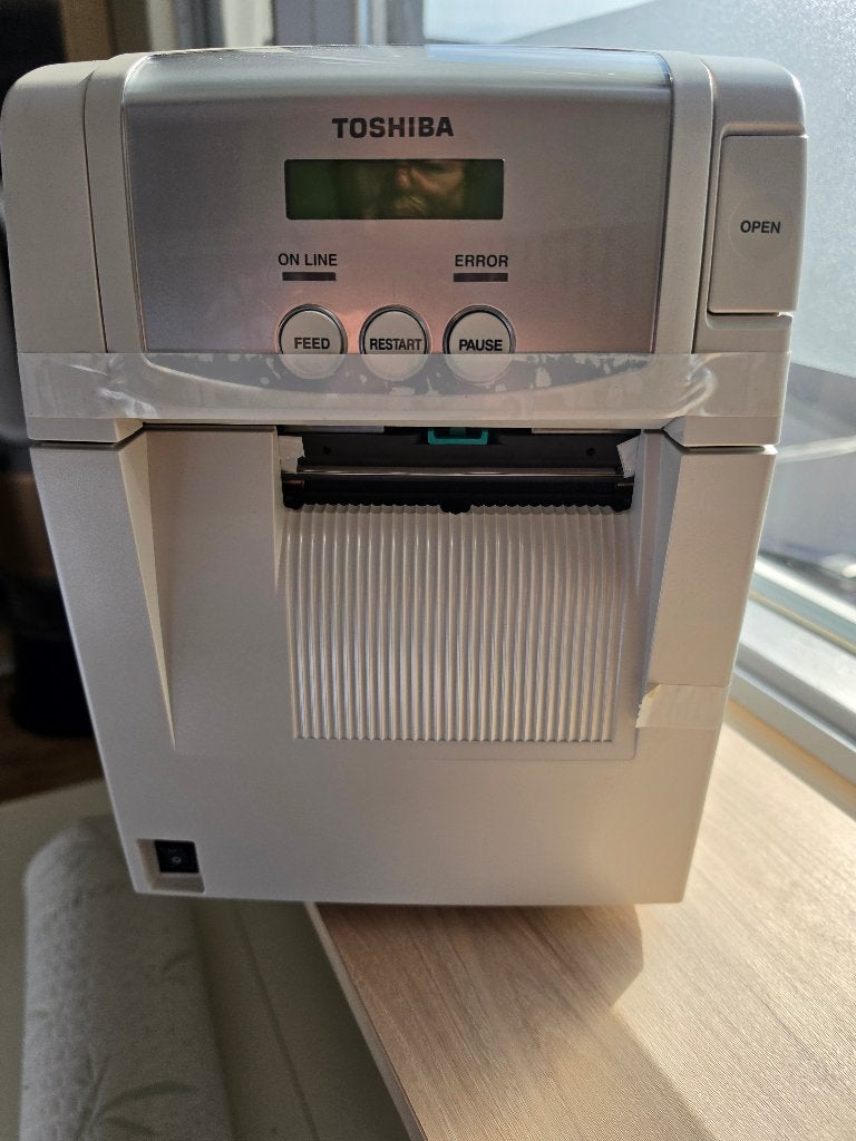 TOSHIBA TEC B-SA4TP Barcode / Label Printer 203Dpi, Ophalen, Nieuw, Etiket, Toshiba
