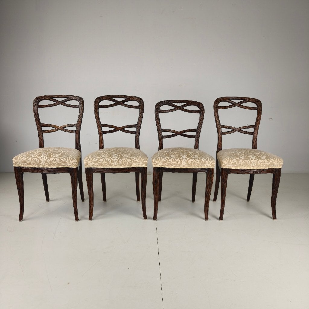 Set van vier eetkamerstoelen uit het Zwarte Woud door Horrix, Ophalen of Verzenden