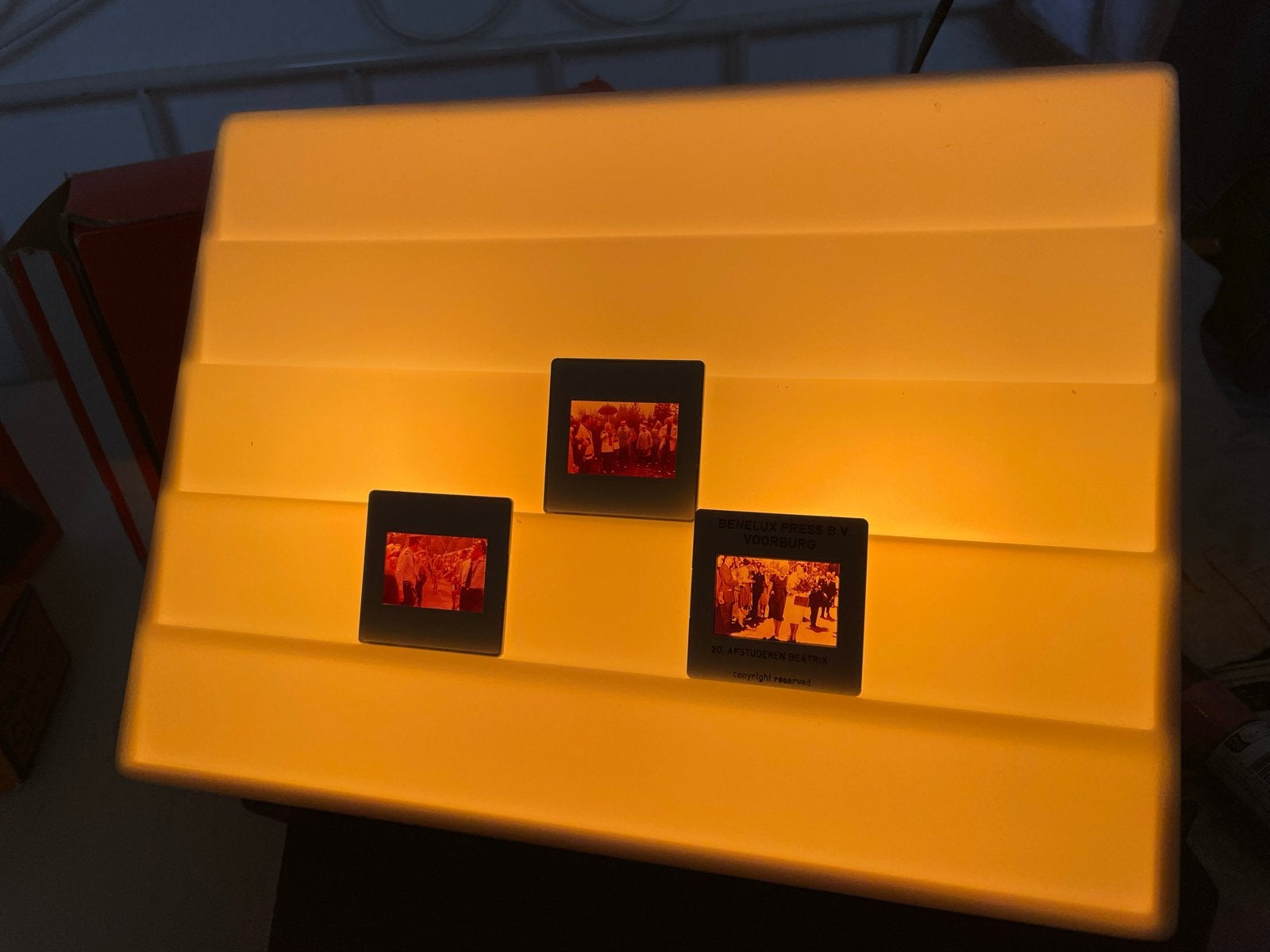 Lichtbak voor dia's en negatieven, Ophalen of Verzenden, Gebruikt, Hama, Overig typen