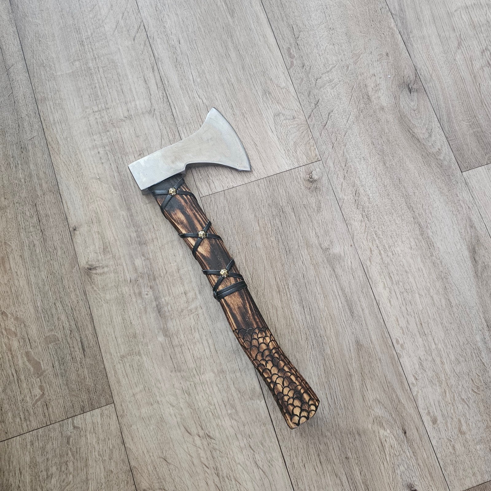 Viking Bijl - Handgemaakt met Uniek Ontwerp, Verzenden, Zo goed als nieuw, Overige typen, Overige merken