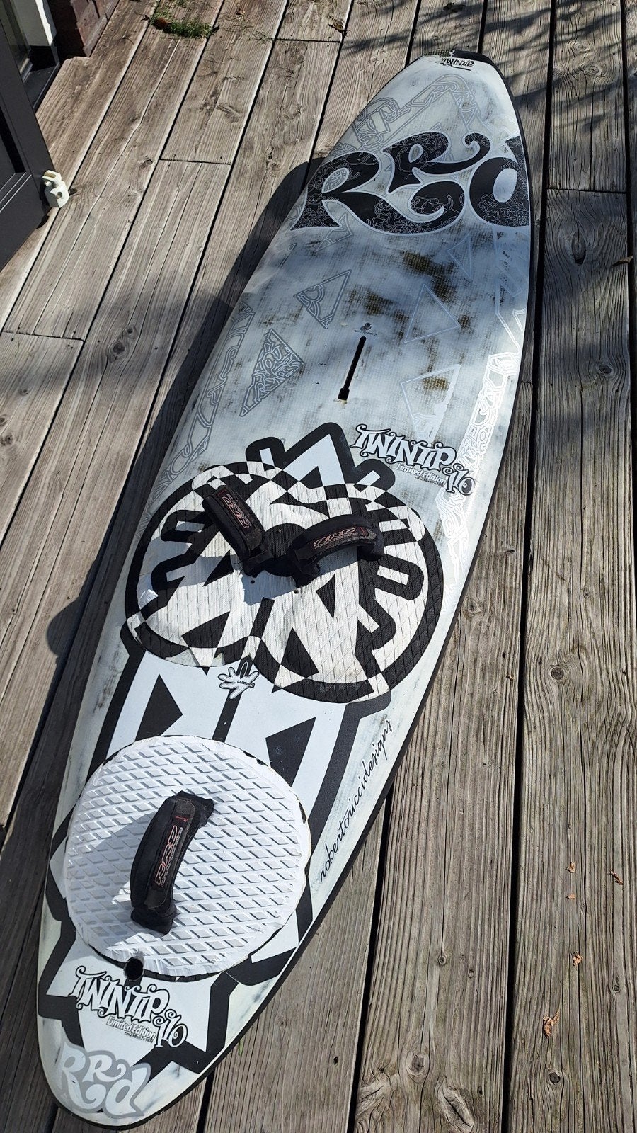RRD Twintip 110 liter. Neilpryde combat met mast + verlenger, Watersport en Boten, Ophalen, Gebruikt, 3.5 tot 5 m², Minder dan 250 cm