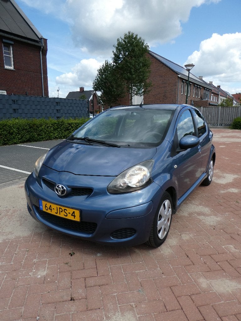 Gereserveerd - Toyota Aygo 1.0 12V Vvt-i 5DRS 2009 (Blauw), Auto's, Toyota, Voorwielaandrijving, Stof, 68 pk, Origineel Nederlands