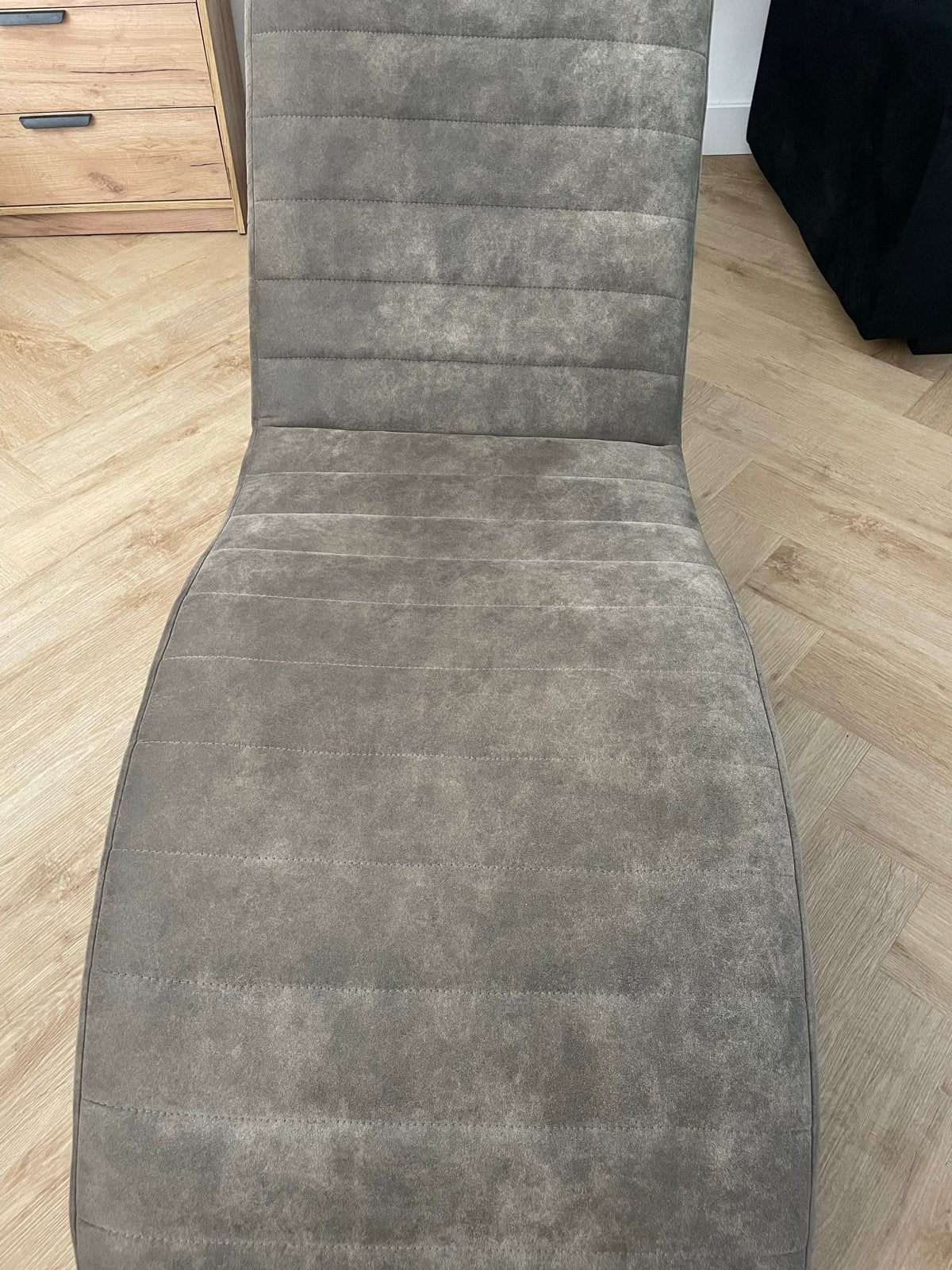 Gratis chaise longue zo goed als nieuw - vandaag ophalen, Ophalen of Verzenden, Zo goed als nieuw, 50 tot 75 cm, Stof