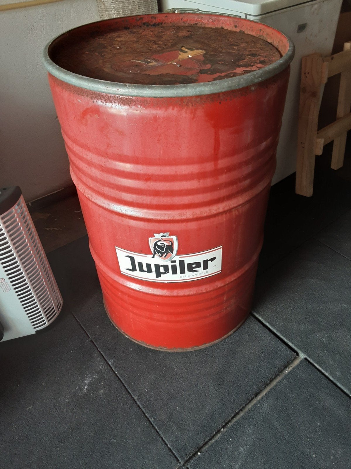 bbq ton, Tuin en Terras, Ophalen, Gebruikt, Vuurton