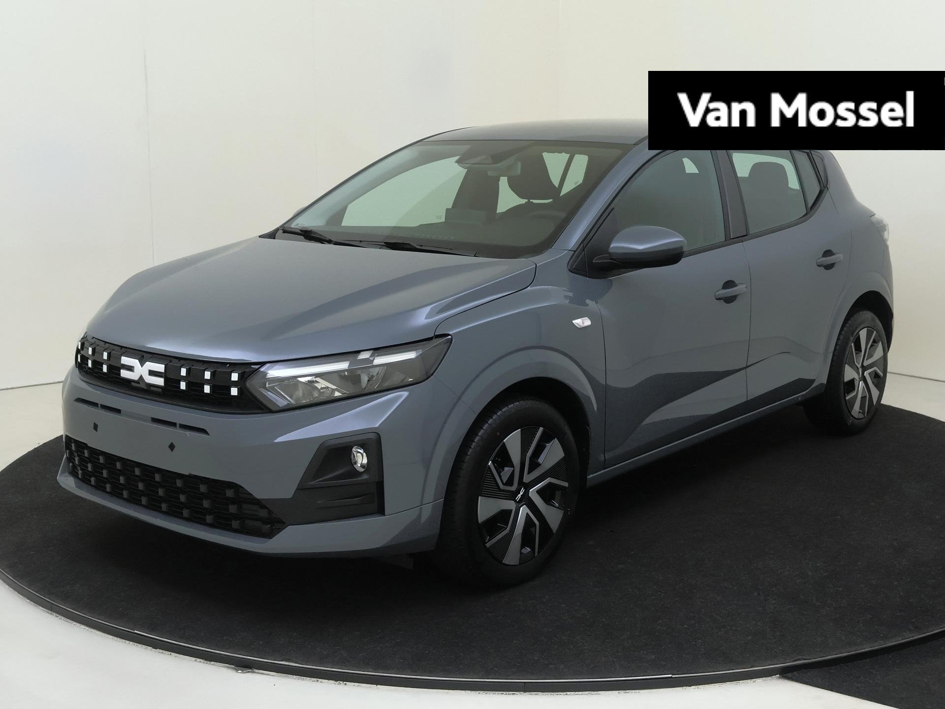 Dacia Sandero 1.0 TCe 100 expression Donkergrijs | DEMO |, Auto's, Voorwielaandrijving, 565 kg, Euro 6, 980 kg