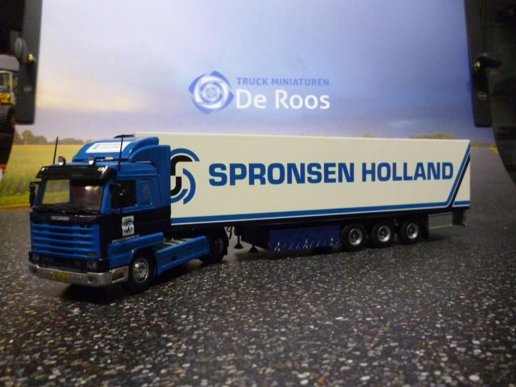 Tekno Scania 113 Spronsen met certificaat, Ophalen of Verzenden, Nieuw, Bus of Vrachtwagen, Tekno
