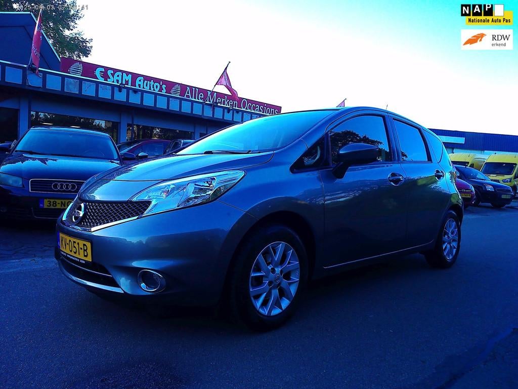 Nissan Note 1.2 Connect Edition (NAVI+Airco), Euro 6, 1198 cc, 49 €/maand, Bedrijf
