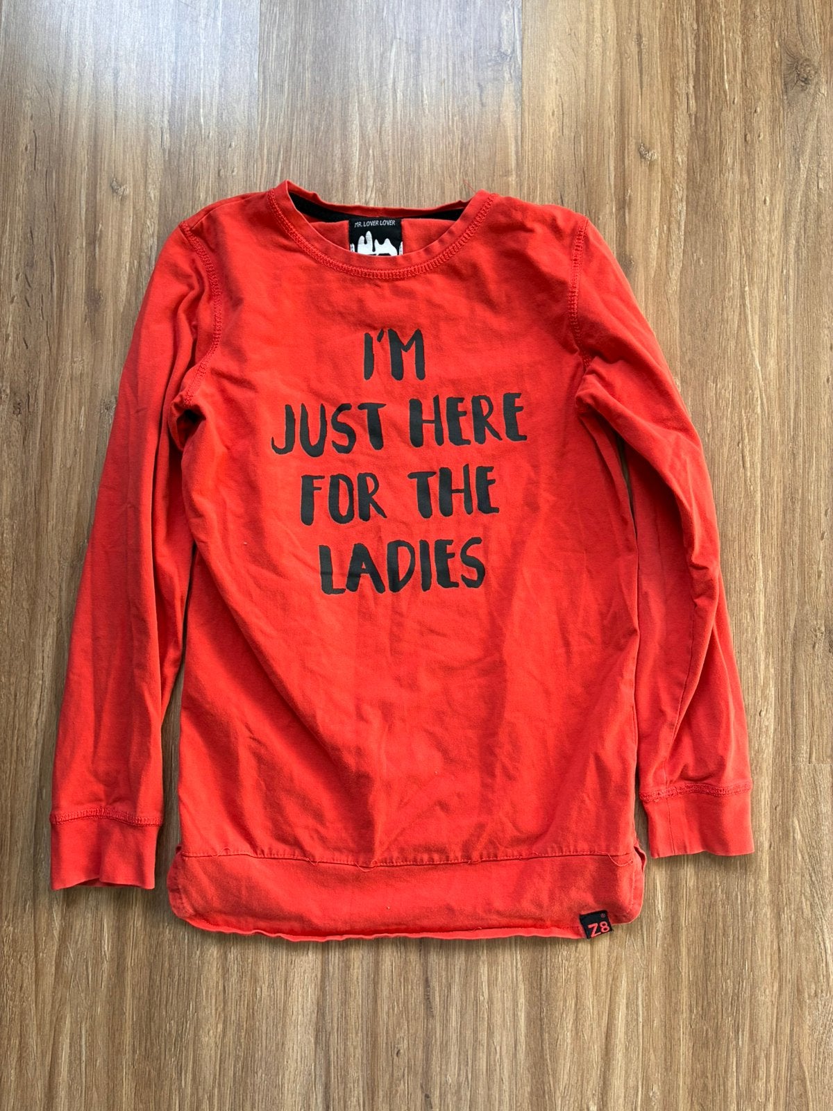 Z8 Longsleeve Bernard I'm Just Here For The Ladies 140/146, Ophalen of Verzenden, Gebruikt, Jongen, Shirt of Longsleeve