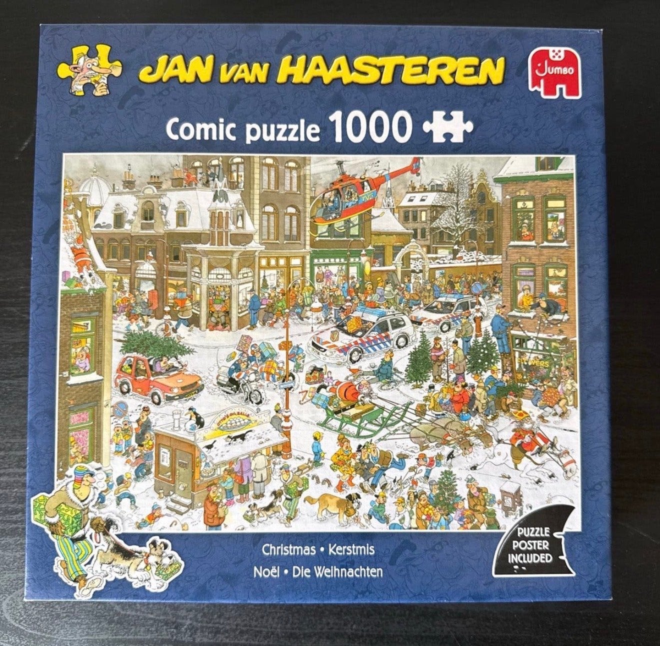 Jan van Haasteren Comic Puzzel - Kerstmis (1000 st) Nieuw, Ophalen of Verzenden, 500 t/m 1500 stukjes, Nieuw, Legpuzzel
