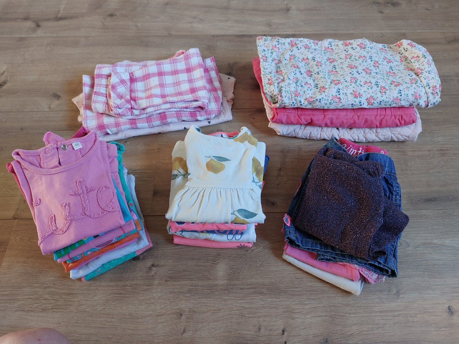 Zomerkleding pakket meisje maat 80, Ophalen of Verzenden, Gebruikt, Maat 80