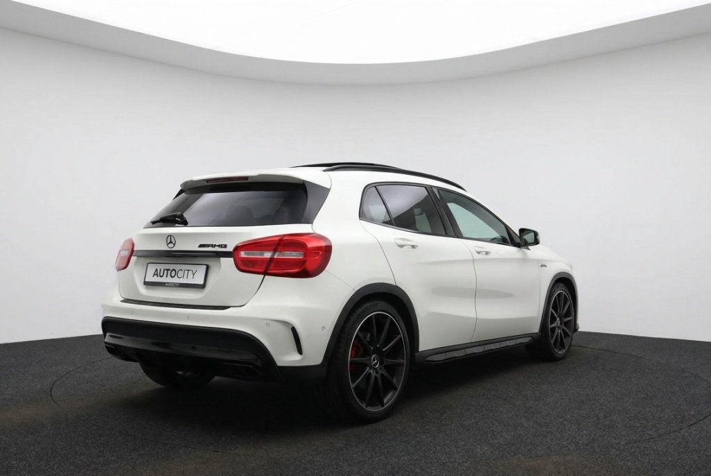 Mercedes-Benz GLA AMG 45 4MATIC 381PK Pano | Night Pakket |, Automaat, Gebruikt, Euro 6, 4 cilinders