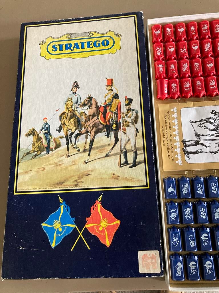 Stratego Bordspel - Klassiek Strategisch Spel, Een of twee spelers, Ophalen of Verzenden, Gebruikt