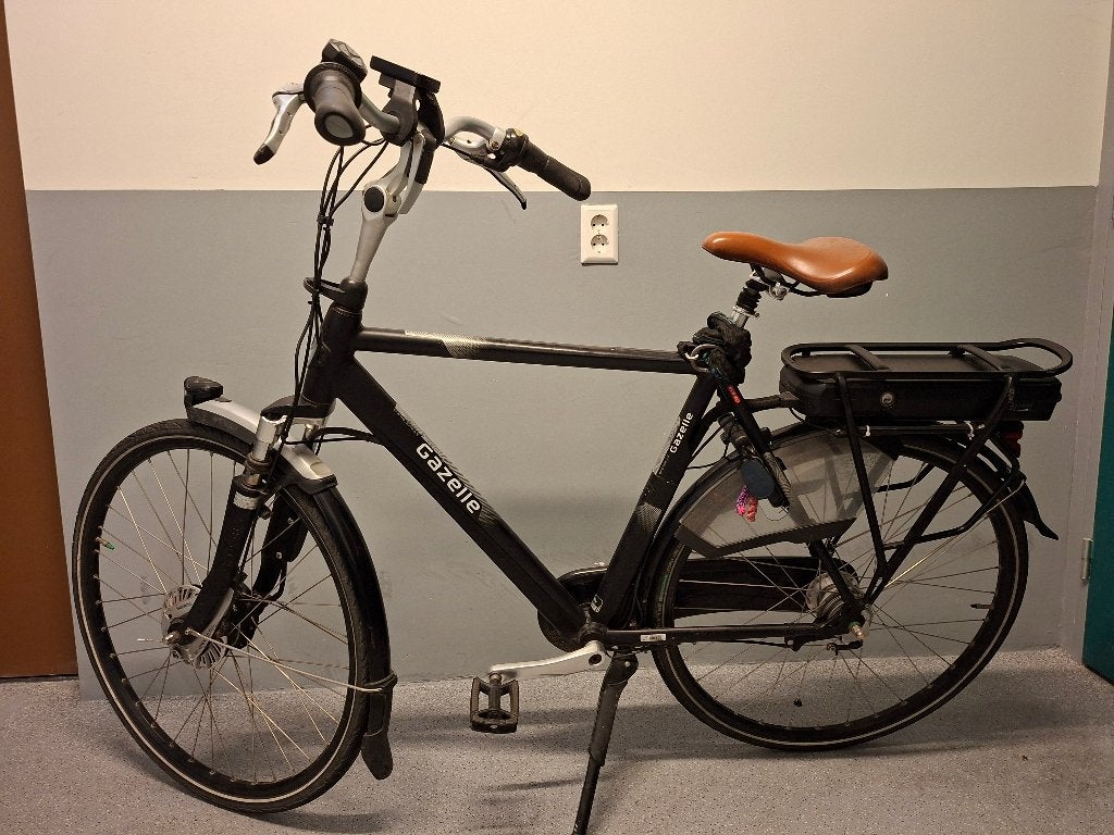 Gazelle e-bike, Fietsen en Brommers, Elektrische fietsen, Ophalen, Gebruikt, 55 tot 59 cm, Gazelle