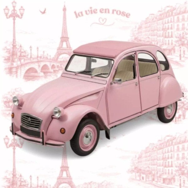 Citroen 2CV 1986 Paris mon amour Schaal 1/18 Norev, Auto, Norev, Ophalen of Verzenden, Norev
