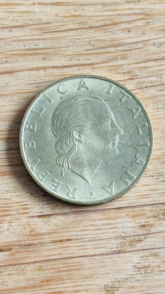 Herdenkingsmunt Italiaanse 200 Lire munt 1897-1997, Ophalen of Verzenden, Italië, Losse munt