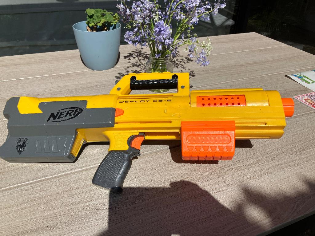 Nerf pistool Deploy CS-6, Kinderen en Baby's, Ophalen, Zo goed als nieuw