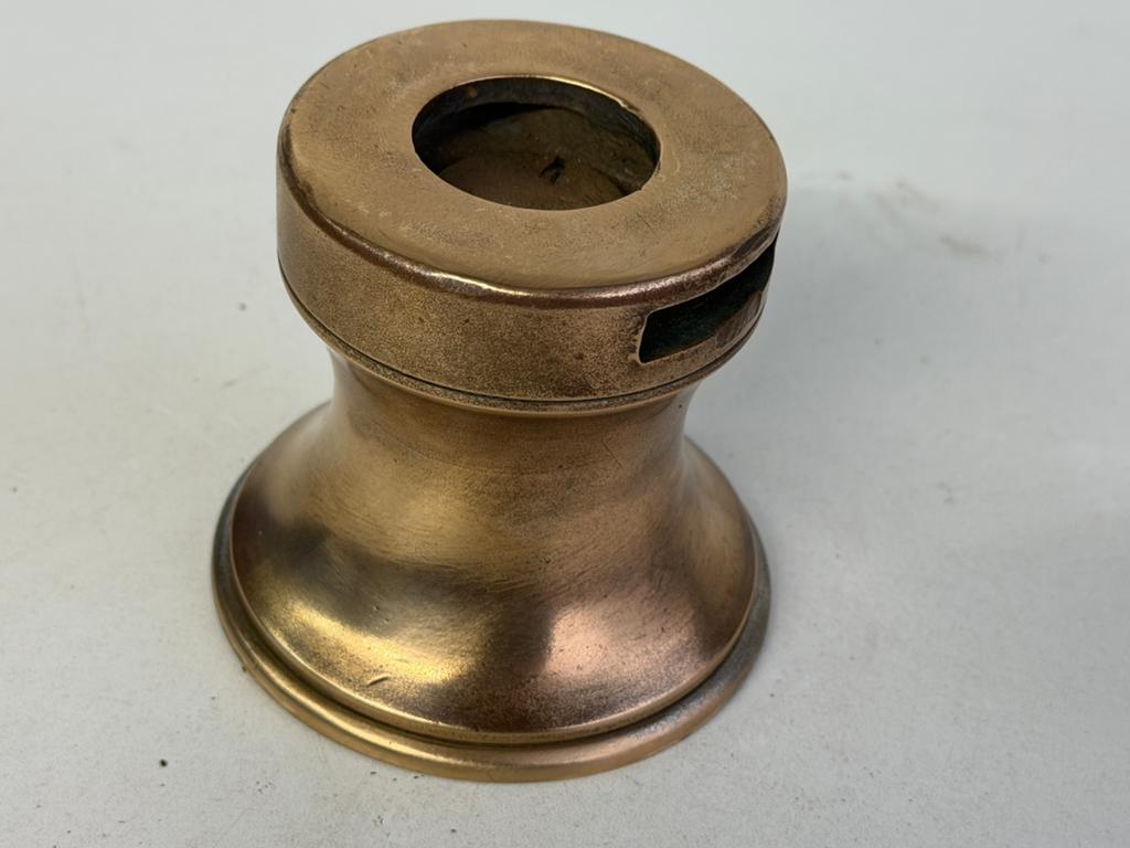 Mooie bronzen lier, Ophalen of Verzenden, Gebruikt, Overige typen