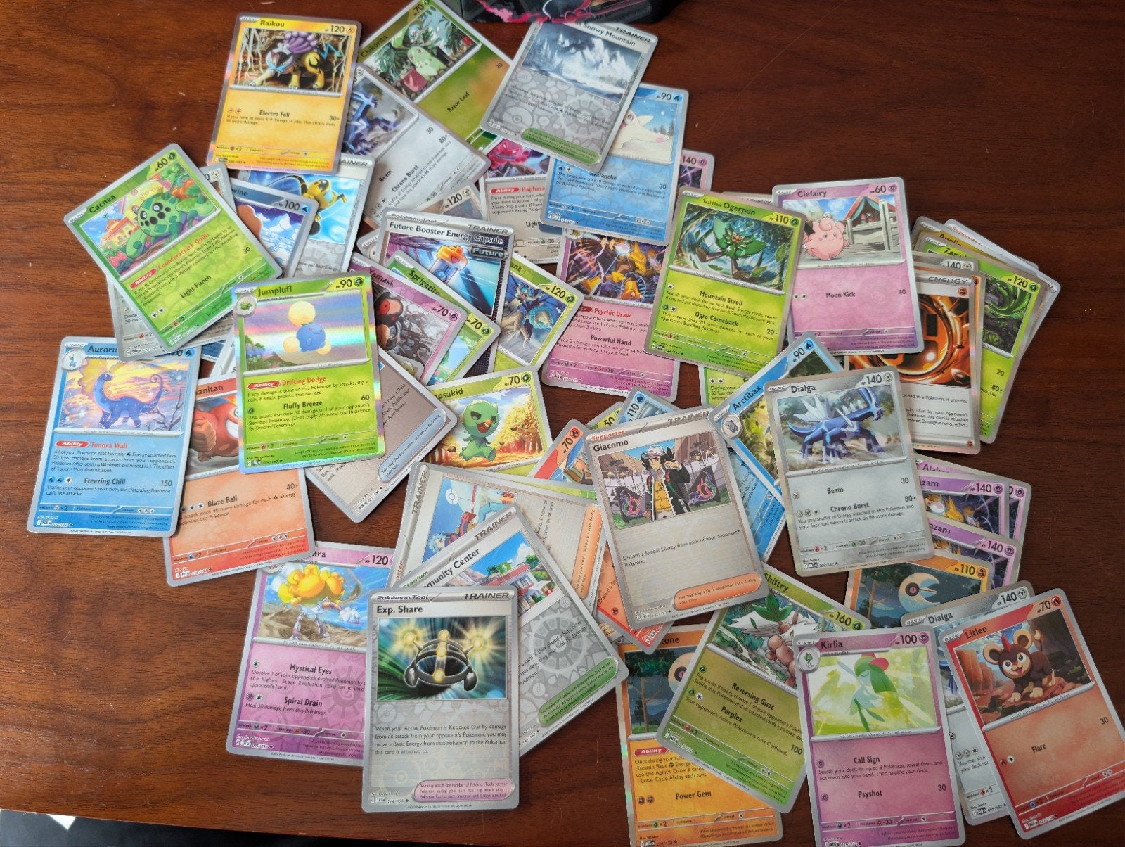 Bulk 300 +- Pokemon kaarten 60 holo, Ophalen of Verzenden, Zo goed als nieuw, Meerdere kaarten