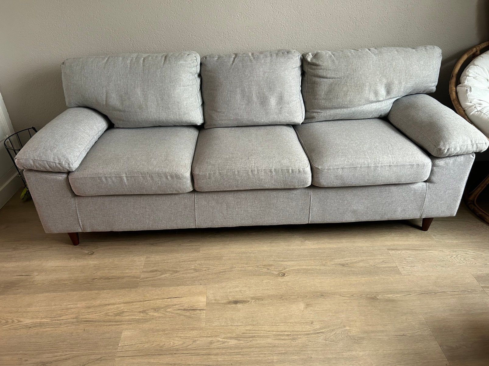 Gratis 3 persoons bank, Huis en Inrichting, Ophalen, Driepersoons, 75 tot 100 cm, Zo goed als nieuw