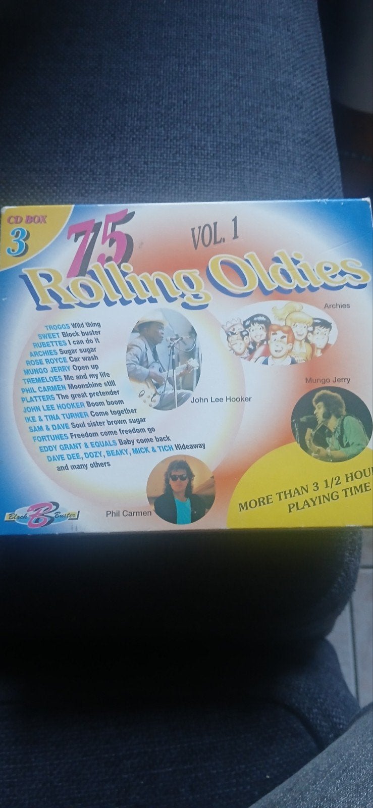 75 Rolling Oldies Vol. 1 - 3 CD Boxset, Ophalen of Verzenden, Zo goed als nieuw, Pop, Boxset