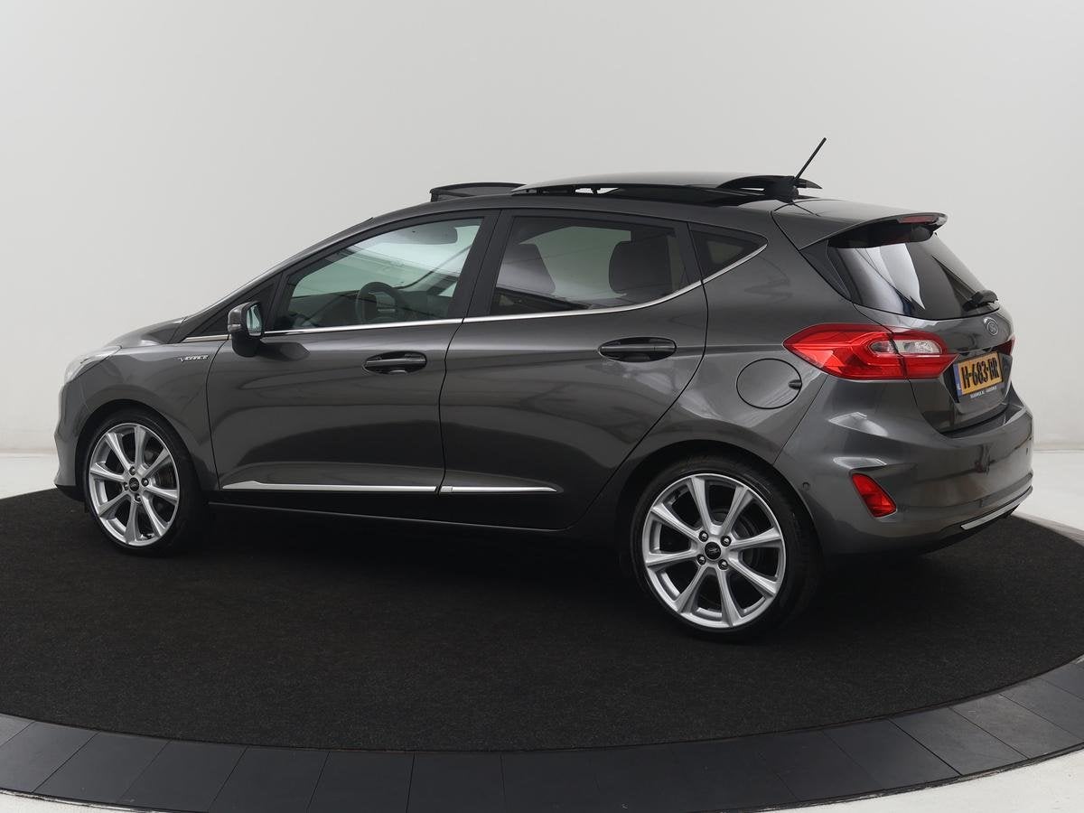 Ford Fiesta 1.0 EcoBoost Vignale | Panoramadak | Leder | Stu, Auto's, Ford, 101 pk, Gebruikt, Euro 6, 49 €/maand