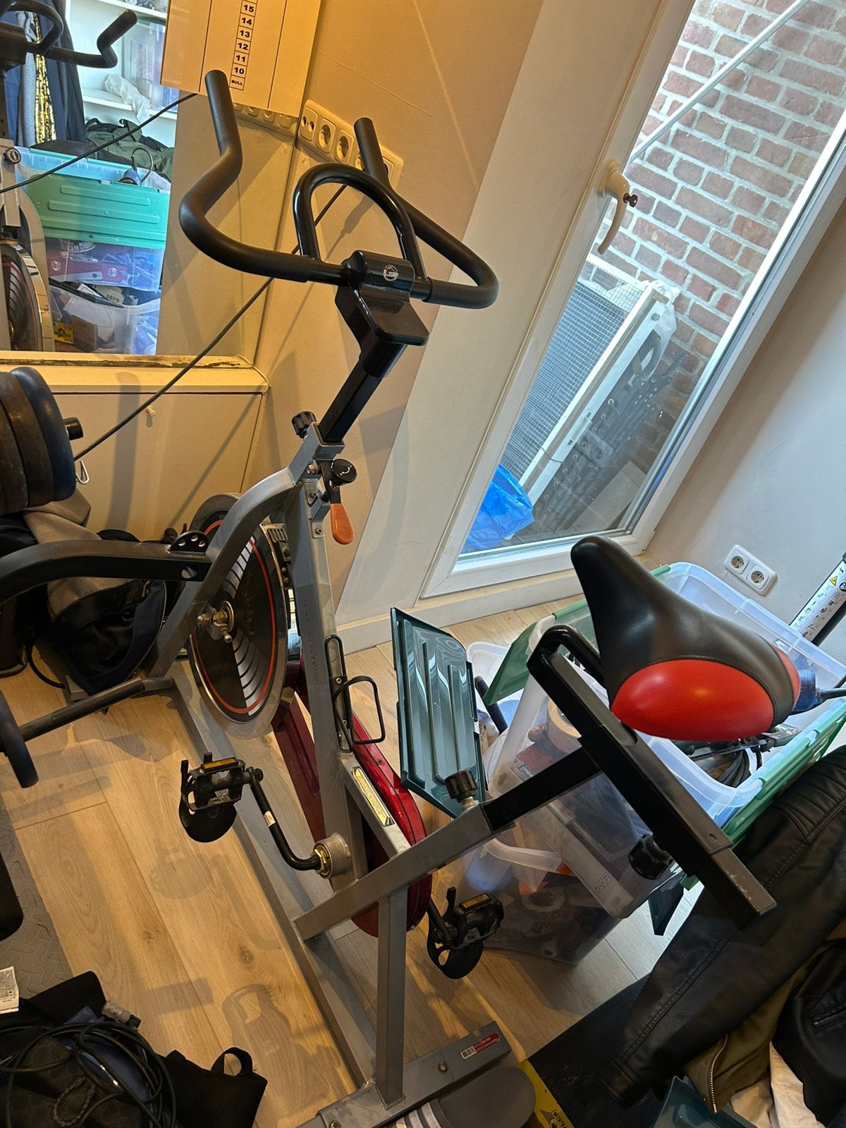 Drukbank en hometrainer